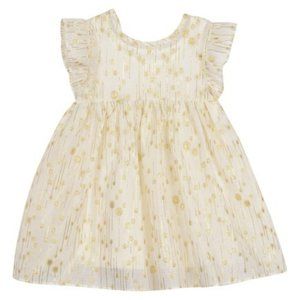 Pippa & Julie Flutter Sleeve Empire Waist Dress